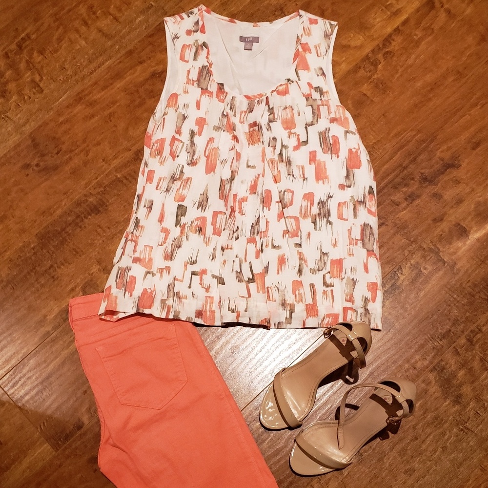 J. Jill linen top